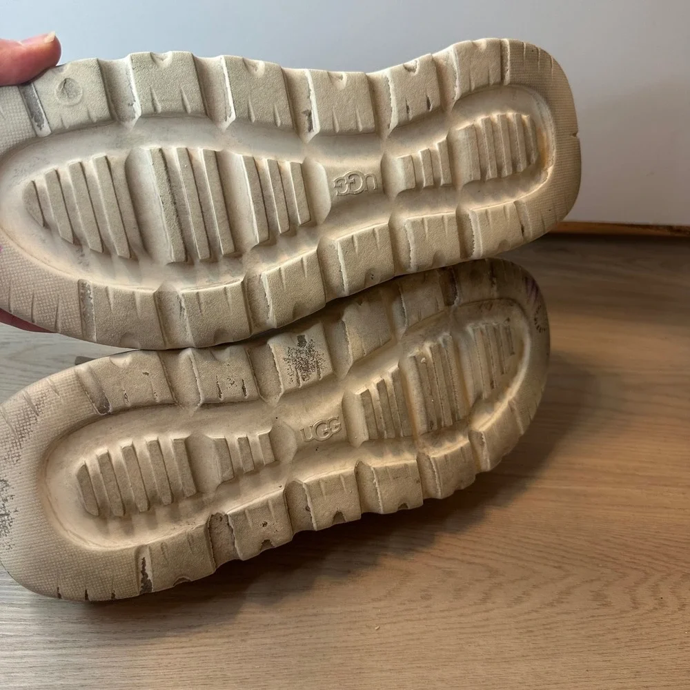 UGG Stratus Platform Strappy Water Sandals 1153078 Beige Men's Size 12